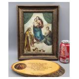 Religious Wall Hanging 12.5' ï¿½ 9.5' & 11' ï¿½ 6'