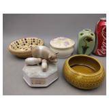 Mosaic Dish - Trinket Dishes - Musical Pigs Needs