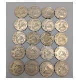 Mexico Un Peso Clad Coins 70s