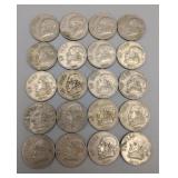 Mexico Un Peso Clad Coins 70s