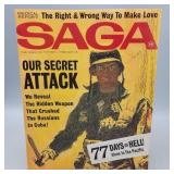 1963 Saga The Magazine for Men - bagged and
