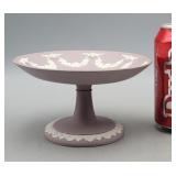 Wedgwood Lilac Jasperware Tazza Footed Dish