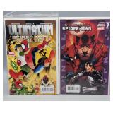 Comic Lot 4 Issues,Spider-Man Ultimatum-Spider-Man