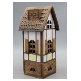 Clay Pottery Candle Holder House