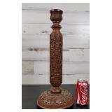 Carved Wood Pedestal