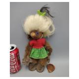 Troll Doll Hand Made Ear Needs Repair
