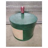Foot Stool With Storage Made from barrel