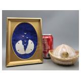 Framed Sand Dolar & the 5 'Angels' & a Fragrant