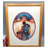 Lithograph Artist Signed (3/100) Amado M. Pena