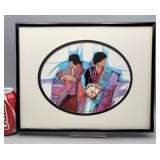 Lithograph Artist Signed 'Celebramos':Amado Pena