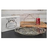 Chicago Cutlery Cutting Board, Relish Tray &