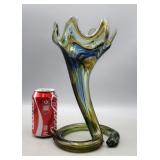 Unique Glass Blown Vase