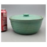 Pottery Covered Casserole Dish