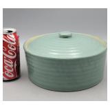 Pottery Covered Casserole Dish