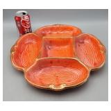 California Originals Divided Ceramic Relish Tray
