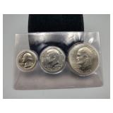 1976 Coin Set Ike Washington Kennedy Clad