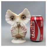 Shell Art Owl