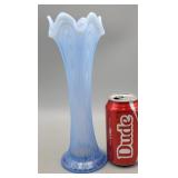 Fenton 'Boggy Bayou' Swung Vase Blue