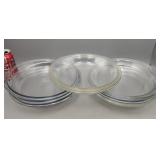 Glass Pie Dishes 9 Total