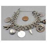 Monet Charm Bracelet- Atleast 1 Charm is S