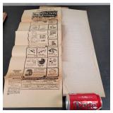 Paper Mï¿½chï¿½ Matrix (Flong) used in Printing