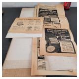 Paper Mï¿½chï¿½ Matrix (Flong) used in Printing