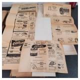 Paper Mï¿½chï¿½ Matrix (Flong) used in Printing