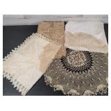 Lace Doily & Table Cloth 64ï¿½64 & 60x80 &