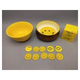 Smiley Face Bowl - Magnets - Mood Cube