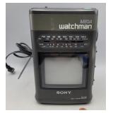 Sony Mega Watchman AM/FM/TV - Works