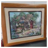 Framed Art 'Hothouse Welcome' by Mock,