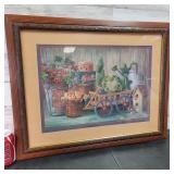 Framed Art Print 'Home Sweet Home'by