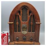 GE Reproduction Cathedral AM/FM Radio - Works