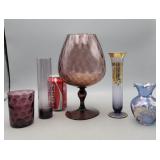 Purple Glass Items