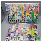 Comics,Alpha Flight,Marvel,16 issues