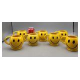 McCoy Pottery Smiley Face Mugs