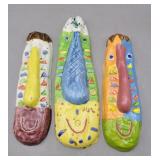 Ceramic Pottery Painted Faces (3)