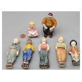 Group of Porcelain Figurines - Penny Dolls?
