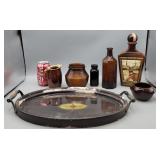 Serving Tray Decanter Baked Beans Jar Hull