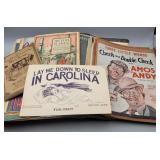 Large Group of Sheet Music