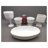 Milk Glass Planters Goblet