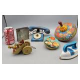 Group of Tin Toys