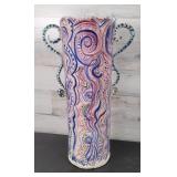 Art Pottery Vase 18.5' H 6.5' D
