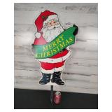 Santa Yard Art