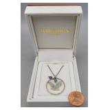 Eagle Cut-out Coin Necklace