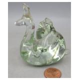 Glass Snail Paperweight