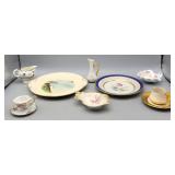 Porcelain Items Tea Cups Saucers Plates & More
