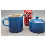 Le Creuset Cream Dispenser & Sugar Bowl