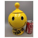 Smiley Face Cookie Jar