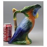 Parrot Pitcher California Pottery #3555